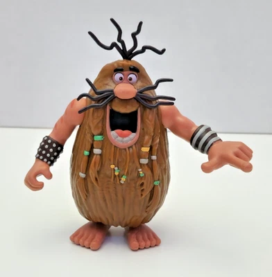 Boneco Captain Caveman Scoob! Boneco filme solto 4" de altura brinquedo plástico marrom - Imagem 1 de 3