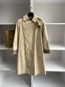 Vintage Burberry Nova Check Trench Coat - Picture 1 of 20