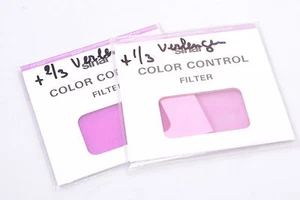 ✅ SINAR FILTER COLOR CONTROL 100X100MM MAGENTA CC20M, CC30M SET. NO HOLDER - Picture 1 of 2