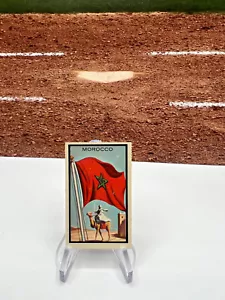 Tarjeta Topps Flags Midgee 1963 # 60 Marruecos - Imagen 1 de 2