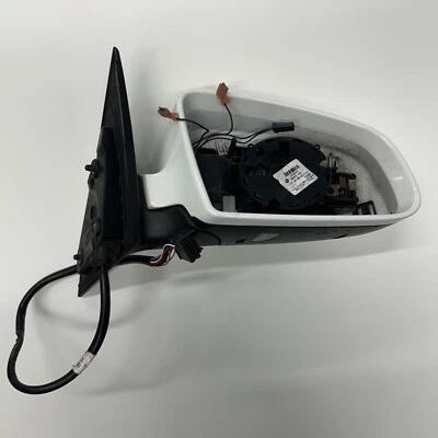 Espejo retrovisor lateral blanco sin espejo para Audi A6 S6 2005-07 sedán vagón pasajero Foto 1 de 4