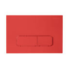 Swiss Madison SM-WC003 Wall Mount Dual Flush Actuator Plate - Red