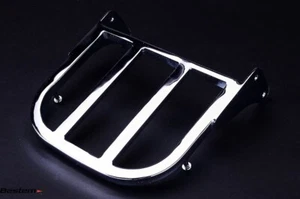Portaequipajes trasero cromado para Suzuki Boulevard C50 Volusia 800 - Imagen 1 de 4