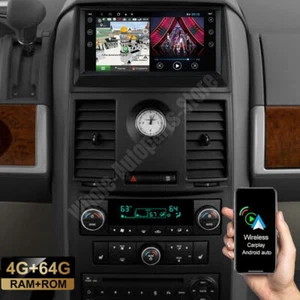 4+64G Android 13 Car Stereo Radio Carplay For 07-10 Chrysler Town & Country GPS - Picture 1 of 23