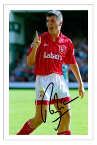 ROY KEANE Autógrafo Firmado FOTO Fan Regalo Estampado NOTTINGHAM FOREST Fútbol - Imagen 1 de 1