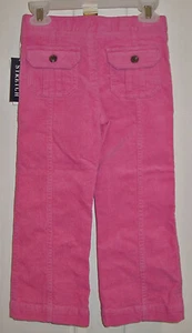 RALPH LAUREN GIRLS HOT PINK COLOR CORDUROY PANTS / SLACKS SIZE 6 NEW WITH TAGS - Picture 1 of 7