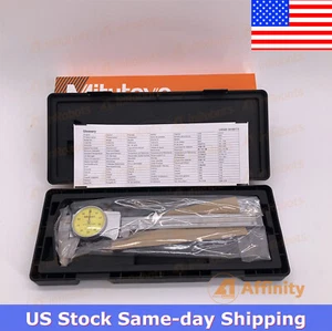 505-732 Mitutoyo Dial Caliper D15FX Measuring Range (mm): 0 - 150 Analog Display - Picture 1 of 4