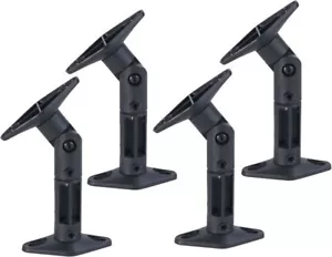 4 PACK UNIVERSAL CEILING WALL SATELLITE SPEAKER MOUNT BRACKETS HOME THEATER BOSE - Picture 1 of 2
