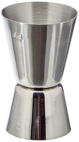 Metaltex Jigger 2-4cl in acciaio inox, argento, 4,4 x 9,5 x 16 cm (I2H) - Immagine 1 di 1