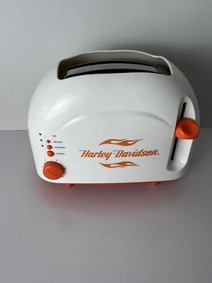 Harley Davidson Toaster Excellent Condition  Eye Catching Colours - Image 1 of 4