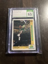 Shawn Kemp #173 CSG 9.5 GRADED CARD 1991-92 UD NBA T19-55