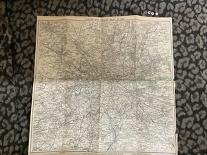 Old Folding Plan of London Antique Vintage Rare - Picture 1 of 3