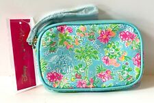 NEW LILLY PULITZER GILLIE WRISTLET BLUE IBIZA LILLY LOVES DISNEY PARKS COLLAB X