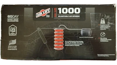 Kit de resorte Air Lift 1000 para Jeep Commander / Wrangler / Grand Cherokee WK2 / TJ Foto 1 de 2