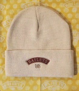 Baileys Beanie - Knit Hat - Brand New - Cap Winter Hat Tan Official Beige Cream - Picture 1 of 2
