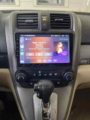 Android 13 Car Stereo For Honda CRV 2007-2011 Apple Carplay GPS Navi Radio + CAM - Image 1 of 4