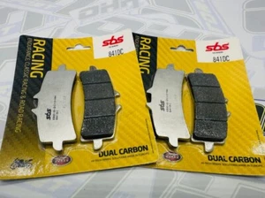 SBS Dual Carbon Racing Track Front Brake Pads for Brembo M4 Calipers NEW - Picture 1 of 1
