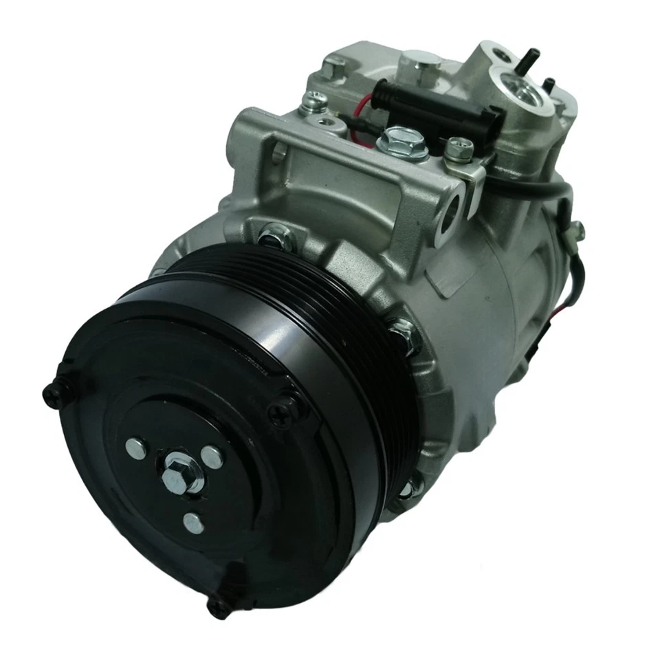 Compresor de aire acondicionado para Mercedes-Benz C55 AMG 2005 2006 | Conector de 1 pin | 2 juntas tóricas Foto 1 de 4