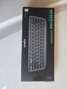 Logitech MX Keys Mini Wireless Keyboard (Graphite), English - US - Photo 1/3