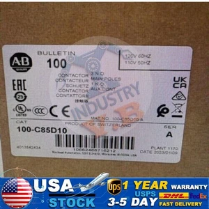 Allen Bradley 100-C85D10 AB IEC 85 A Contactor New Sealed 100C85D10 - Picture 1 of 4