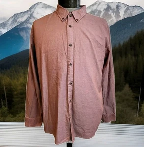 Camisa Oakley Para Hombre XL Roja Manga Larga Abotonada Bordado Logo 2015 - Imagen 1 de 13