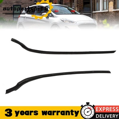 NEW RH+LH Windshield A-Pillar Trim Moulding For 11-19 Ford Fiesta AE8Z 5403137-B - Image 1 of 4