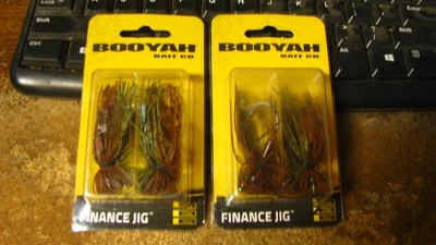 Booyah Bait Co., gabaritos financeiros, 4 ct, 2 tamanhos, frete grátis - Imagem 1 de 2