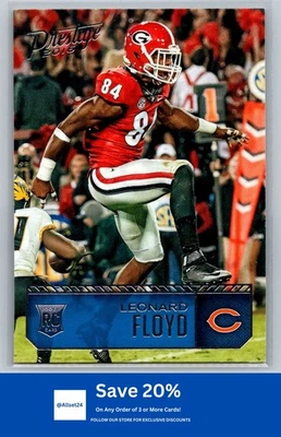 2016 Panini Prestige #290 Leonard Floyd Rookie Chicago Bears H61 - Image 1 of 2