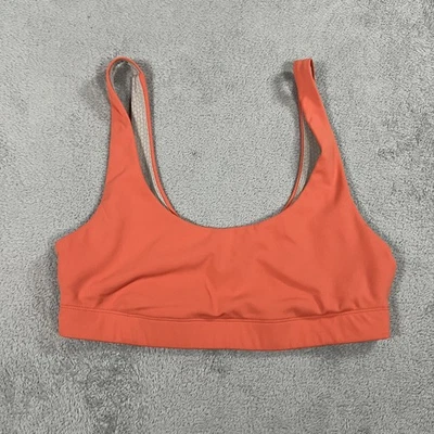 Vuori Sports Bra Womens Small Orange Daily Bra Athletic Performance Training Gym - Image 1 of 4
