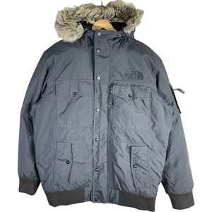 Vintage The North Face Fur Hood Puffer Jacket L - Picture 1 of 7