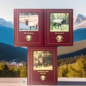 Vintage Elk Country Elk Essentials Hunters Book of the Elk 3 Hardcover Books - Picture 1 of 7