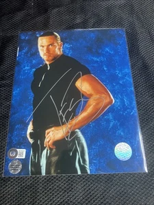 Andrew Martin Test Signed Authentic WWE Racing Reflections Beckett Certified - Picture 1 of 1