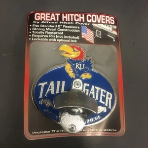 Alfred Hitch Great hitch Covers Kansas University Jayhawks Hitch Cover - Picture 1 of 3