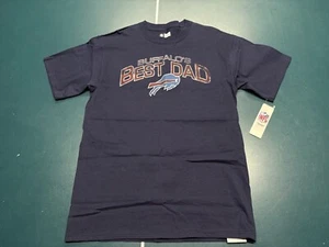 Camisa manga corta Buffalo Bills equipo NFL “Best Dad” nueva con etiquetas mediana - Imagen 1 de 6