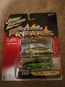 1991 Honda CRX Sport Compact Johnny White Lightning Street Freaks Import Heat - Picture 1 of 7