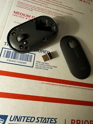 Logitech Pebble Wireless Bluetooth Mouse M340 Comes with Nano Receiver - Image 1 of 3