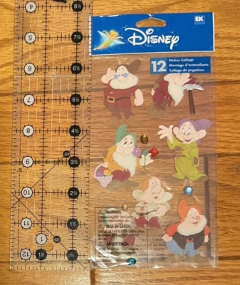Disney~Jolee's Boutique~Seven Dwarves~Scrapbook Dimensional Stickers~New-VTG - Image 1 of 2