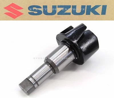 New Genuine Suzuki Water Pump Impeller & Shaft 2002-2023 RM85 RM85L OEM #X195 - Image 1 of 3
