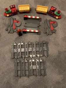 Lego® Duplo Eisenbahn Zug Schienen Lok Weichen - gebraucht - Bild 1 von 6