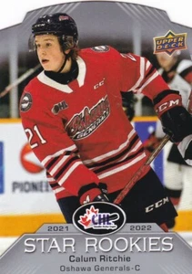 2022-23 Upper Deck CHL Star Rookies #CSR-2 Calum Ritchie - Picture 1 of 1