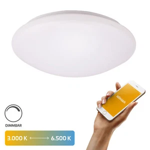 idinio Smart Deckenleuchte Ufo 1400, 18 Watt, dimmbar per App, 3.000-6.500 K, - Bild 1 von 7