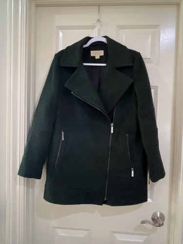 cappotto donna lana michael kors taglia 10