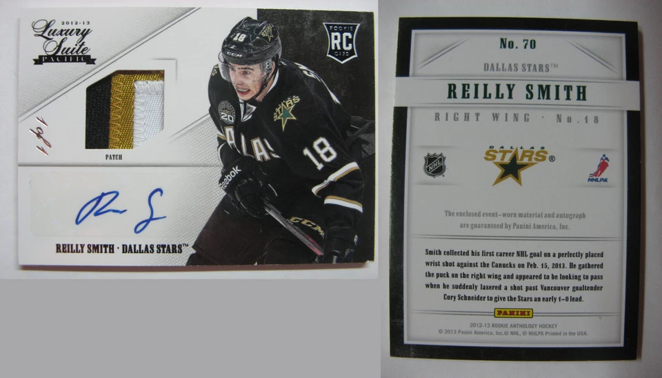 Panini Luxury Suite 2012-13 autógrafos negros #70 parche 1/1 automático radiocontrol Foto 1 de 1