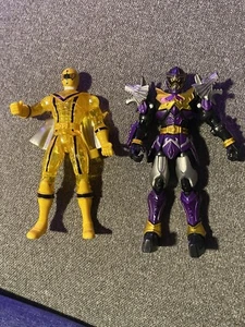 Power Rangers Mystic Force Wolf King Knight & Yellow Ranger Figures - Picture 1 of 2