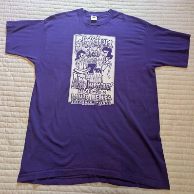 1994 Graphic T-shirt Shakedown Street Tribute Band Grateful Dead Colorado - Image 1 of 4