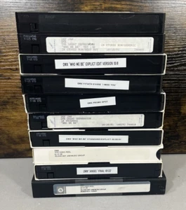 RARE DMX VHS Tapes Final Director Edits VHS Reels Who We Be - Picture 1 of 16