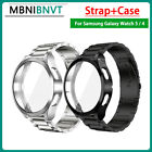 Bracelet Métal + Étui TPU pour Samsung Galaxy Watch 5 4 44mm 40mm Active 2 Bracelet