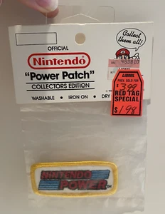 VINTAGE Nintendo Power Patch 1988, Collectors Edition, Mario SEALED - Picture 1 of 6