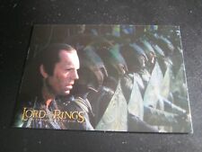 Lord of the Rings F.O.T.R. Foil #7 Elrond Hugo Weaving Topps  ZN3