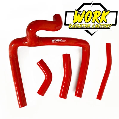 Manguera de radiador de silicona roja para Honda CR250R CR 250R 2002-2008 CR 250 R 03 04 07 Foto 1 de 4